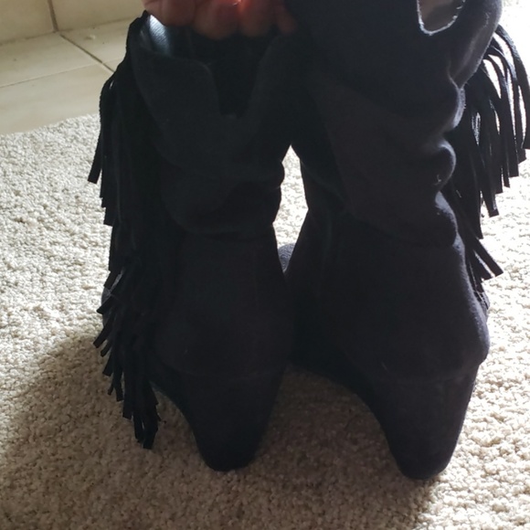 fringe booties - Picture 5 of 6